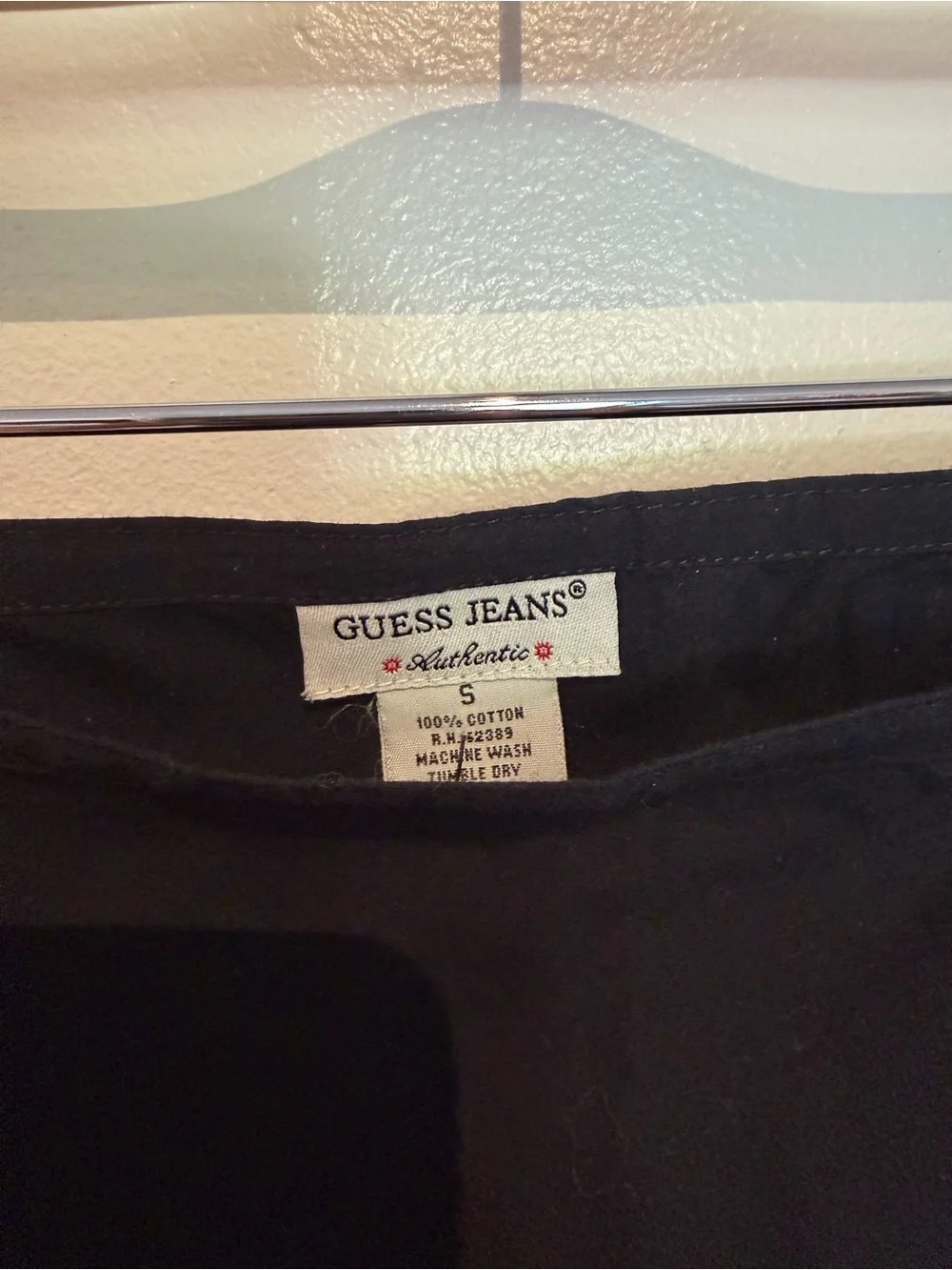 Guess Black Tiered Maxi Skirt